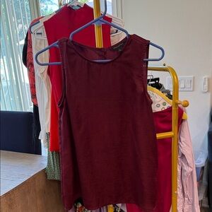 Banana Republic Rich Burgundy Tank Top